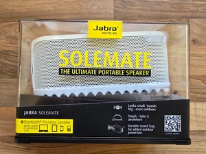 Jabra Solemate Bluetooth Lautsprecher in weiß Akku portable speaker - Bild 1 von 2