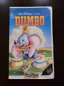 DUMBO Walt Disney Black Diamond The Classics VHS Movie - Picture 1 of 3