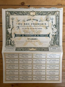 DEKO = FRANZÖSISCHER SCHNABEL (N) - Bild 1 von 1
