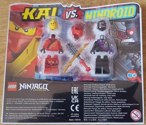 LEGO NINJAGO Legacy Rebooted Kai vs. Nindroid Blister Pack 112113-1 - Imagen 1 de 1