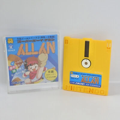 Famicom Disk SUPER BOY ALLAN No Instruction Nintendo 3034 dk - Image 1 of 4