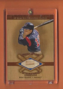 2001 SP GAME BAT HILESTONE OMAR VIZQUEL BATE USADO EN JUEGOS #I-OV INDIOS - Imagen 1 de 1