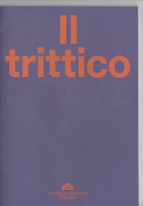 PROGRAMMHEFT Landestheater Coburg _ IL TRITTICO - Bild 1 von 1
