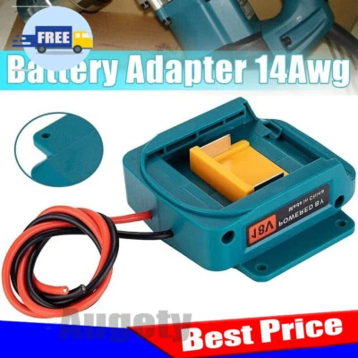 MARKENLOS Für Makita Li-ion Akku Adapter 18V Stromrichter mit Kabel 14 AWG BL1840 BL1860