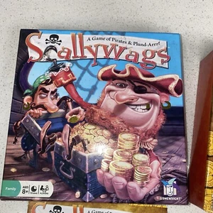 Scallywags Family Kids Pirate Booty Card Game Gamewright Complete Open - Picture 1 of 7