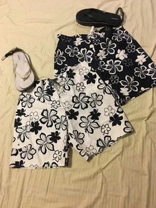 Joe Boxer: baúles de baño y chanclas para hombre combo: Nvy/Wht, XL,XXL - Wht/Nvy, XL - Imagen 1 de 1