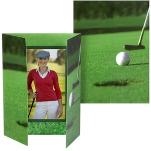 Gate Fold Golf Folders For 4x6 Vertical 25 Pack (Same Shipping Any Qty) - Picture 1 of 2