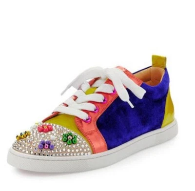 Zapatillas Louboutin Gondocandy Planas Gamuza Mujer Talla 41 Nuevas Con Caja $1195 Foto 1 de 4