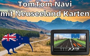 5" TomTom Navi mit Neuseeland Karten von 2025 TOP Navigationsgerät New Zealand - Bild 1 von 5