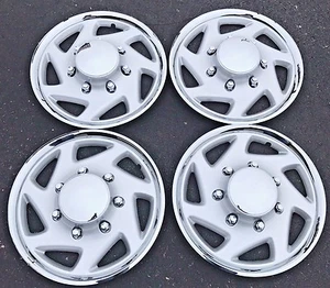 NEW 1995-2011 FORD TRUCK F250 F350 Van E250 E350 16" Wheelcover Hubcap Set of 4 - Picture 1 of 3