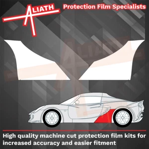 Se adapta a Lotus Elise S2, falda trasera arcos CLARO piedra astilla pintura película de protección - Imagen 1 de 3