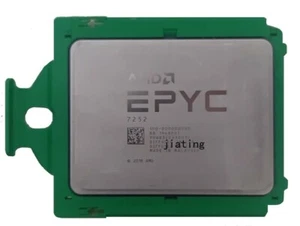AMD EPYC 7252 unlocked CPU 8core 16threads 3.1-3.3ghz l3cache 64MB TDP 120W SP3 - Afbeelding 1 van 1
