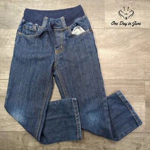 Crazy8 Straight Leg Drawstring Jeans Size 6 - Picture 1 of 6