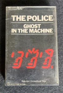 The Police – Ghost In The Machine, UK Cassette - Picture 1 of 4
