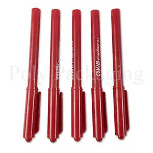 3 x FINE LINER PENS RED Pen for Drawing/Writing/Nib 0.4mm Fineliner Art - Picture 1 of 5