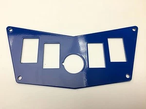 PANEL DE 4 INTERRUPTORES POLARIS RZR 570 800 XP900 AZUL ALUMINIO XTREME RACING 40116ABL - Imagen 1 de 1
