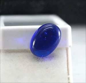 6.95 Ct Natural Certified Blue Sapphire VVS AAA+ Cut Loose Gemstone S1065 - Picture 1 of 3