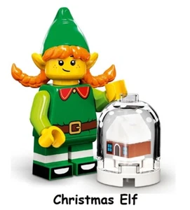 LEGO Series 23 71034 Collectible Minifigure Christmas Elf #5 Holiday NEW SEALED - Picture 1 of 2