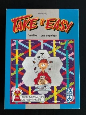 Take it Easy von FX Schmid 1994 Vintage Legespiel Brettspiel vollständig G5177 - Bild 1 von 4