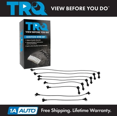 Juego de cables de bujía TRQ para 1993-1997 Lexus GS300 1992-1997 SC300 Toyota Supra Foto 1 de 4