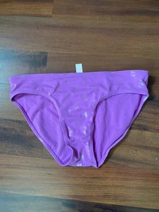 Justice Kids Girl’s Tankini Bottom Size 20 Plus Purple Pineapple design - Picture 1 of 3