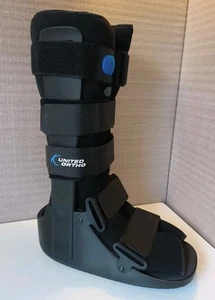 Wanderschuh United Ortho USA14107 Air Cam Walker Fracture Boot, Large, schwarz - Bild 1 von 6