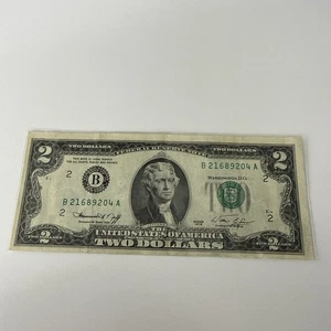 1976 2 Dollar Bill - Picture 1 of 6