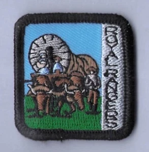 Patch Royal Rangers RK History Achievement Merit Badge Religion schwarz 1,5x1,75" - Bild 1 von 3
