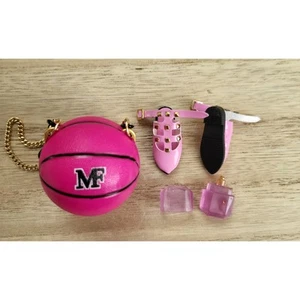 Zuru Mini Brands Pink Basketball Mini Fashion Bag Pink Shoes & Perfume Bottle  - Picture 1 of 3