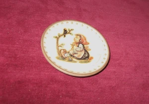 M J Hummel Mini Plate #1150 Happy Pastime  (1978 Plate Reproduction) Goebel - Picture 1 of 4