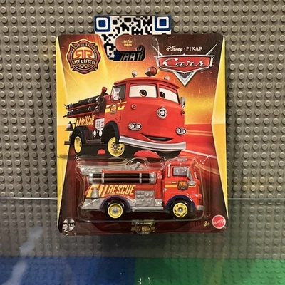 Disney Pixar Cars Race & Rescue RED Fire Truck 1:55 Metal 2025 Mattel NEW - Image 1 of 4