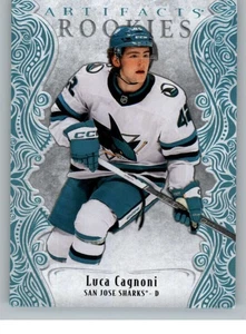 2025-26 Artifacts "Sky Blue"  Luca Cagnoni  RC #195 - Picture 1 of 1