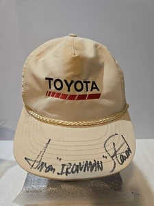 Vintage Ivan "Ironman" Stewart Autographed Toyota Cap Hat - Picture 1 of 10