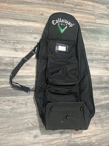 Vintage Callaway Travel Golfschlägertasche Top Zustand Rollradträger - Bild 1 von 11