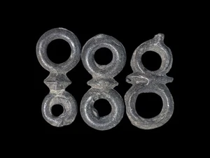 Palembang Sumatra Indonesia Malay Peninsula COCKEREL RINGS Set RING  Money Coin - Picture 1 of 2