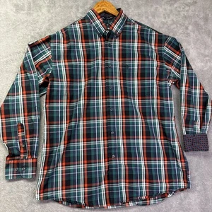 Camisa Wrangler George Strait Hombre Talla Grande Cuadros Manga Larga Western MGSX306 - Imagen 1 de 8