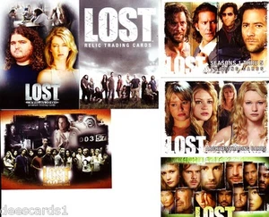 LOST TELEVISION SHOW PROMO TRADING CARD MIXED LOT (6) - Bild 1 von 1