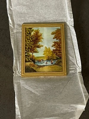 Ideal Petite Princess Wall Painting Picture Decoration Doll House Furniture 1960 - Image 1 of 2