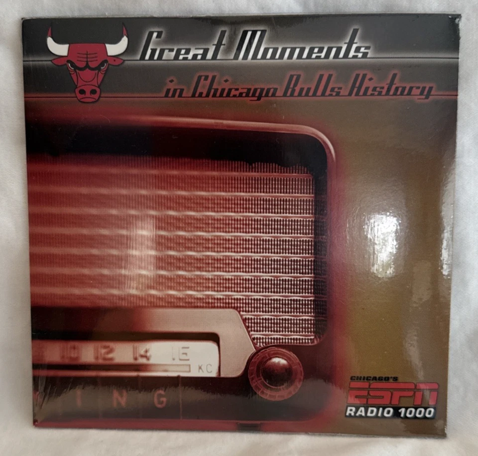 Chicago Bulls ESPN Radio Great Moments in Chicago Bulls History 2002 CD Foto 1 de 2