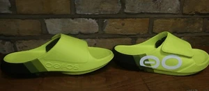 OOFOS OOAHH SPORT FLEX LIMITED ELECTRO RALLY UNISEX SLIDES SANDALEN M 9 / W 11 NEU - Bild 1 von 11