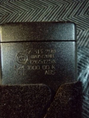 BMW X1 XD28I 2016-2022 CINTURÓN DE SEGURIDAD DELANTERO IZQUIERDO LADO DEL CONDUCTOR HEBILLA CINTURÓN OEM Foto 1 de 4