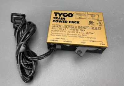 TYCO Train Power Pack Hobby Transformer 899BP Works HO5542 - Image 1 of 4