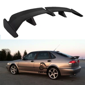 54" Matte Black PRO Style Racing Rear Trunk Wing Tail Lip For Saab 9-3 9-5 Sedan - Picture 1 of 15