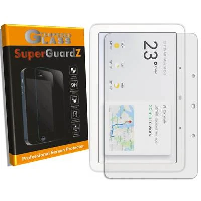 SuperGuardZ Tempered Glass Screen Protector Guard Shield For Google Home Hub - Image 1 of 4
