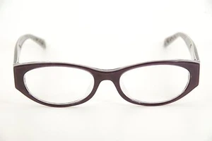 Authentic Prada VPR 03P-A MAT-1O1 53mm Purple on Tribal Print Glasses Italy - Picture 1 of 7