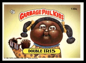 1986 VTG GPK Garbage Pail Kids Double Iris 139a Puzzle Back - Picture 1 of 2