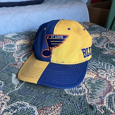 Vintage NHL St Louis Blues Two Time SnapBack Hat - Image 1 of 4