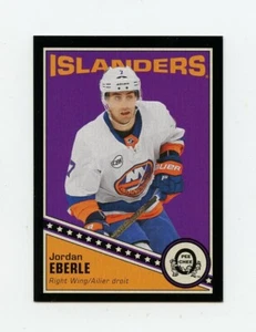 19/20 O-Pee-Chee OPC Retro Negro #84 Jordan Eberle 026/100 Islanders - Imagen 1 de 1