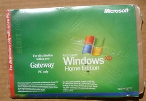 Computer gateway Microsoft Windows XP PC sistema operativo disco 2002 versione 1.0 - Foto 1 di 3