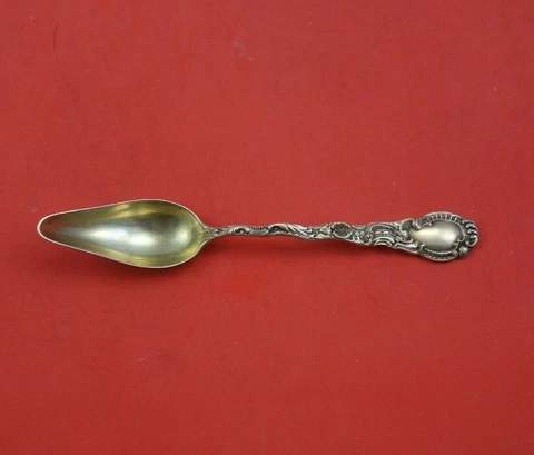 Louis XV by Durgin Sterling Silver Melon Spoon Blunt Nose 6" Heirloom Silverware Cover